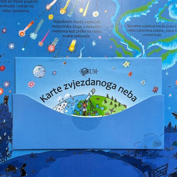 Zaviri u svemir Slikovnica s prozorčićima i kartama zvjezdanoga neba