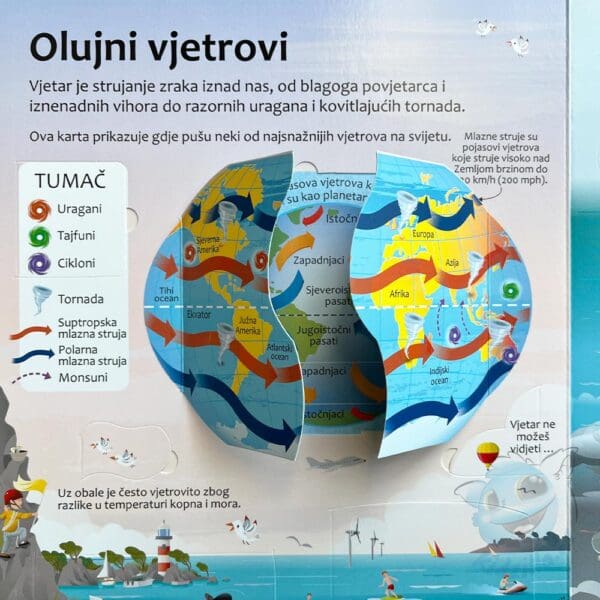 Zaviri u vrijeme i klimu - edukativna slikovnica za djecu o vremenu i klimatskim promjenama
