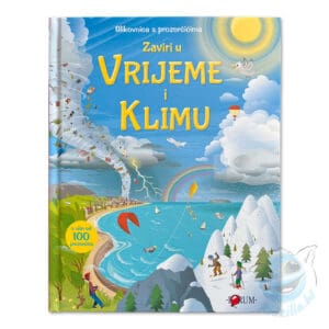 Zaviri u vrijeme i klimu - slikovnica s prozorčićima
