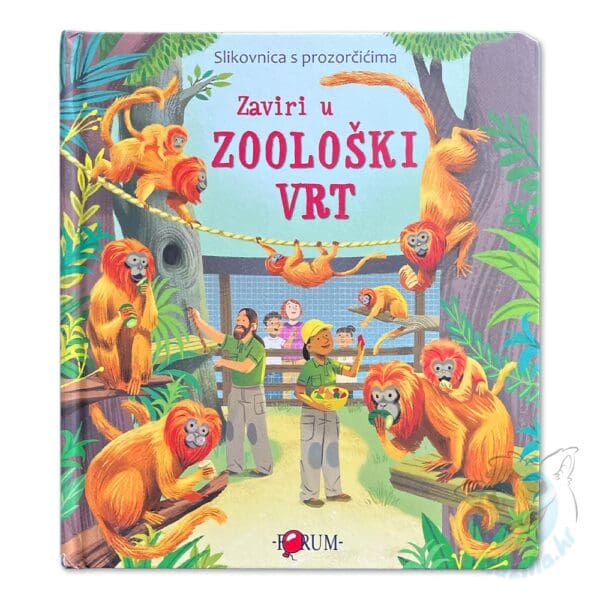 Zaviri u zoološki vrt - slikovnica s prozorčićima