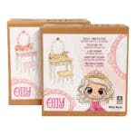 Dječji drveni set za igru uređivanja toaletni stolić s LED svjetlom Milly Mally Elly