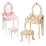 Drveni toaletni stolić s LED svjetlom Milly Mally Elly