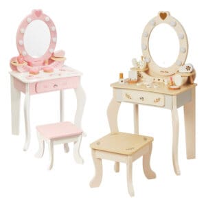 Drveni toaletni stolić s LED svjetlom Milly Mally Elly