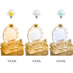 Drveni toaletni stolić za igru s LED osvjetljenjem prilagodljive topline Milly Mally Elly