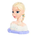 Glava s dodacima za uređivanje frizure Frozen 2 Elsa Snow Queen Deluxe