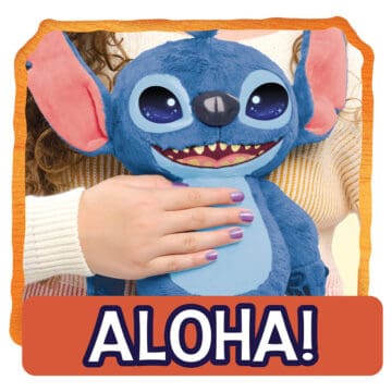 Interaktivna plišana igračka Stitch Many Moods Aloha