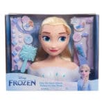 Kreativni set za djevojčice glava za uređivanje Frozen 2 Elsa Snow Queen Deluxe
