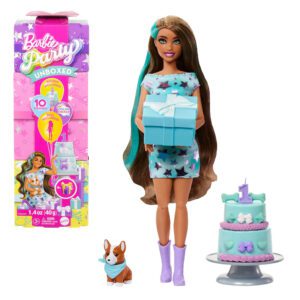 Lutka Barbie Rođendanska zabava iznenađenja Brineta