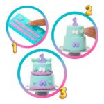 Lutka Barbie Rođendanski set s kalupom za ukrašavanje torte Brineta