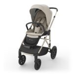 Kolica s gondolom za bebe ili sportska kolica i autosjedalica Kinderkraft Prime 3 3 u 1 Beige