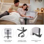 Prijenosni krevetić podesive visine Kinderkraft Nestee Up 2