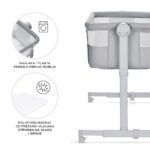 Samostalni ili pomoćni krevetić s perivom tkaninom Kinderkraft Nestee Up 2