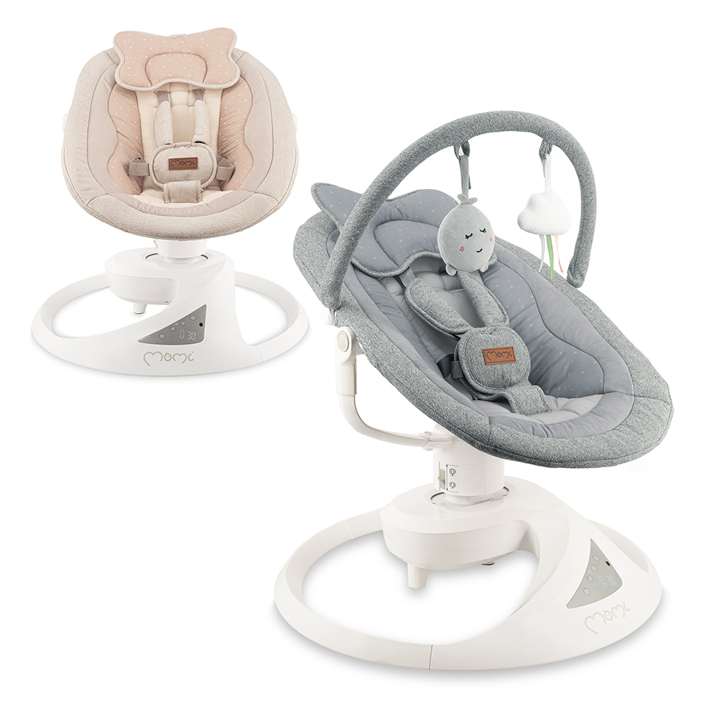momi-pearl-elektricna-lezaljka-za-bebe MoMi Pearl električna ležaljka za bebe