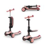Romobil sa sjedalom Kinderkraft Halley 2 rozi