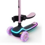 Romobil sa sjedalom Kinderkraft Raket Up rozi